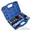 Estuche 22 utiles para conexion y desconexion de tuberias de aire acondicionado