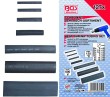 Estuche 127 pcs de manguera termoretractil (ø 2 x 40 - ø13 x 85 mm)