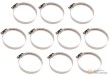 Blister 10 abrazaderas acero inoxidable sin fin, ø 40 x 60 mm.