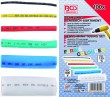 Estuche 100 tubos retractiles de colores