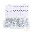 Estuche 150 palomillas (ø m4 x 0,7 - ø m5 x 0,8 - ø m6 x 1,0 - ø m8 x 1.25 - ø m10 x 1,5 mm.)