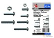 Estuche 125 tornillos y tuercas ø m4 & m5