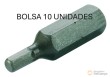Bolsa 10 puntas 1/4" allen, 4 mm