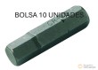 Bolsa 10 puntas 1/4" allen, 8 mm