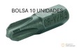 Bolsa 10 puntas 1/4" phillips, ph3