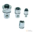 Blister 3 adaptadores para carraca pasante + portapuntas 1/4"