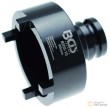 Vaso 1/2" almenado exterior de impacto para rotula de suspensión, 69 x 6.5 mm - km8