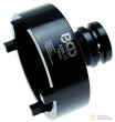 Vaso 1/2" almenado exterior de impacto para rotula de suspensión, 75 x 6.5 mm