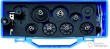 Estuche 8 adaptadores + accesorios para purgador profesional para GTi108315