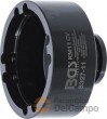 Vaso corto 3/4" con almena interior para tuercas ranuradas de bloqueo de ejes, manguetas de fijación o desmontaje de vehiculos industriales, km11