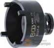 Vaso corto 1/2" con almena externa para tuercas ranuradas de bloqueo de ejes, manguetas de fijación o desmontaje de vehiculos industriales, km8