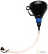 Embudo de plástico con tubo flexible y tapon, ø 160 x 290 mm