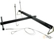 Traviesa soporte de motor universal de 3 apoyos, 315 kgs