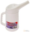 Jarra de plástico para liquidos 1 l.( apta para aceites y acidos)