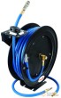 Enrollador de pared automático de aire metálico, 10 x 15 mm - 15 m