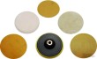 Blister de discos de lijar y pulir ø 125 mm + adaptador portadiscos hex. roscable ø m14