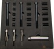 Estuche 22 utiles de extracción y reparación rosca de calentadores / bujias, ø m12 x 1,25 mm