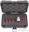 Estuche 8 utiles de reparación de roscas de pernos y tuercas de rueda (m12 - m14)