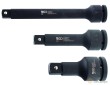Estuche 3 alargaderas de impacto 3/4" ( 100 - 150 - 250 mm)