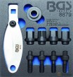 Bandeja 1/6 de polifoam con 10 utiles montaje de pernos de rueda ( m12 x 1,25-1,5-1,75 mm./m14 x 1,5 / 7/16"x20 unf / 1/2" x 20 unf)