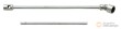 Llave de vaso cardan extralarga en t, 19 x 600 mm