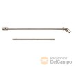 Llave de vaso cardan extralarga en t, 9 x 600 mm