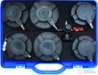 Estuche 7 utiles de prueba del sistema de turbocompresor para camiones, para manguera ø 105 - 110, 115 - 120, 125 - 130 mm