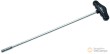 Llave de vaso hex. con mango en *t* extralargo, 10 x 430 mm.