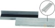Blister 2 protectores de aluminio para mordaza de tornillo de banco, 125 mm. (trazado liso)