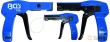 Pistola tensora de bridas de plástico, ancho de banda 2,4 - 4,8 mm. corte automático