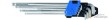 Blister 9 llaves acodadas allen / allen bola extrafina, extralarga ( 1,5 x 80 mm. - 10 x 230 mm.)