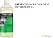 Caja de 12 botellas de 1 l. liquido desengrasante universal para lavadora de piezas por ultrasonido para GTi108690 & para GTi108990