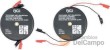 Enrollable automático de 15 m. de cable eléctrico con pinzas (adecuado para multímetros. luces de intermitencia, etc.)