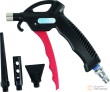 Blister pistola sopladora 100 mm.+ 3 boquillas de nylon
