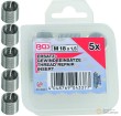 Blister 5 insertos (ø m18 x 1,50 mm)
