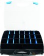Maletin organizador de plástico de 23 compartimentos ( 380 x 320 x 60 mm.)