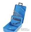 Estuche 7 brocas helicoidales acero hss corte transversal 135º ( ø 2,5 -3,3 - 4,2 - 5,0 - 6,8 - 8,5 - 10,2 mm.)