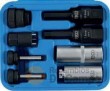 Estuche 8 vasos 1/2" especiales para reparación de inyector para common-rail (bosch-denso-siemens)