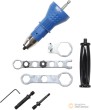 Remachadora adaptable a taladro de tuercas remachables m6 - m8 - m10 (50-100 nm.)