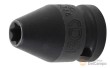 Vaso corto 1/2" de impacto torx tipo e, e10