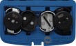 Estuche de 4 llaves de filtros de aceite ( ø 60 - 80 / 80 - 96 mm )