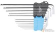 Blister 13 llaves extralargas allen bola , sae (0,05"- 1/16" - 5/64" - 3/32" - 7/64" - 1/8" - 9/64" - 5/32" - 3/16" - 7/32" - 1/4" - 5/16" - 3/8")