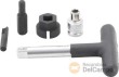 Estuche 5 utiles de servicio de cambio de aceite para tapones de drenaje de plastico (1/4" & 3/8")