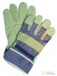 Paquete de 12 pares de guantes de serraje piel cerdo talla l