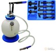 Suministrador con bomba manual de aceite de transmision manual y automática, 7 l. con 8 adaptadores