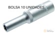 Bolsa 10 vasos largos 1/4" hex. "protorque", 4,5 mm