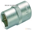 Bolsa 10 vasos cortos 3/8" hex. "protorque", 14 mm