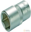 Vaso corto 3/8" hex. "protorque", 17 mm