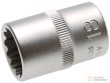 Vaso corto 1/2" bihex. "protorque", 18 mm