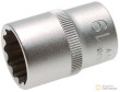 Vaso corto 1/2" bihex. "protorque", 19 mm